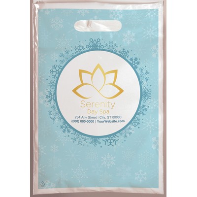 Christmas Scatter Design 2 Plastic Bag (9" x 13")