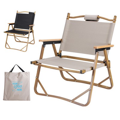 Portable Folding Camping Chair w/Travel Carry Bag