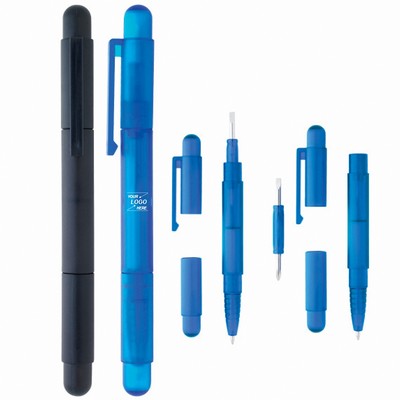 4-in-1 Multi-Function Stylus Pen
