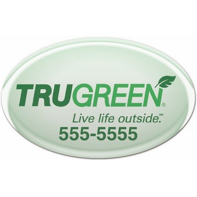 Domed Magnets 1.25"x 2" Oval