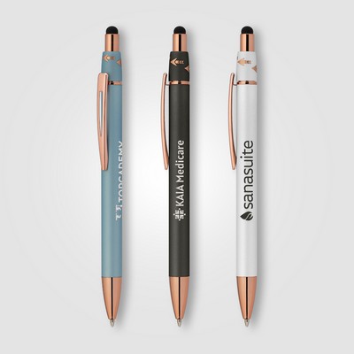 Orbit Spinner Metal Stylus Pen - Laser