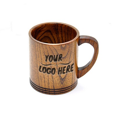 9 OZ Jujube Wood Coffee Mug