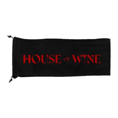 Velvet Corkscrew Pouch