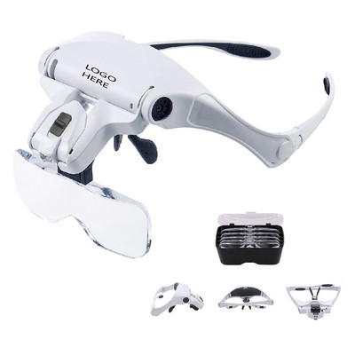 LED Head Magnifier