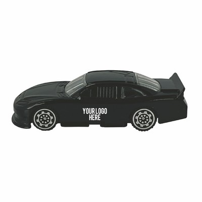 3"x1 1/4"x3/4" 1:64 Black Nascar Style Die Cast Car (u)