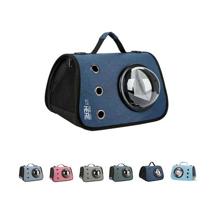 Pet Carrier Bag w/Dome Window