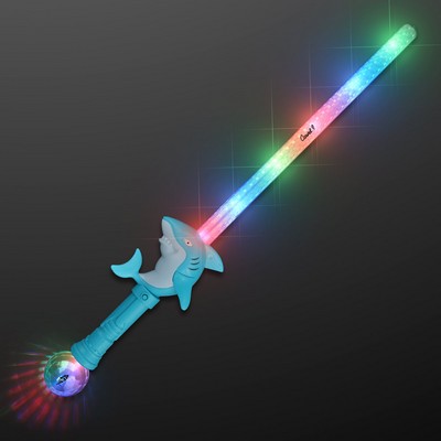 Shark Sword Light Up Saber Toy - PRINTED