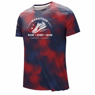 Sublimated Short Sleeve Crew neck