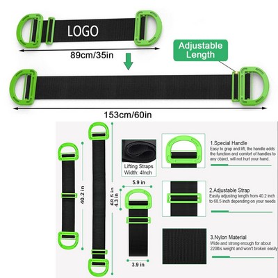 Adjustable Lifting Moving Straps Multifunctional Strap Belt