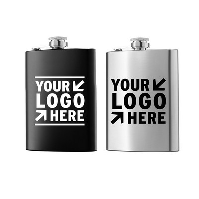 8 OZ. Stainless Steel Hip Flask