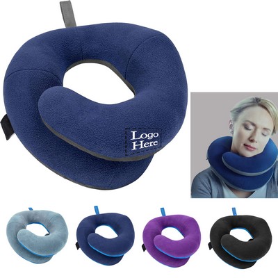 Travel Provides Double Support Neck Pillow