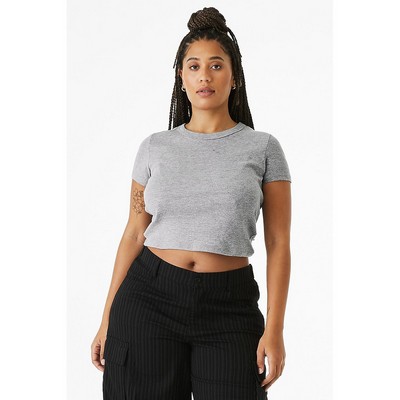 Bella+Cavnas® Women's Micro Rib Baby Tee