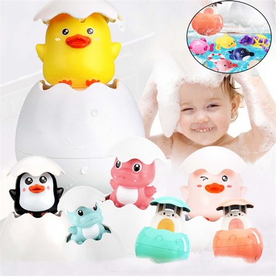 Cute Baby Duck Egg Bath Tub Toy