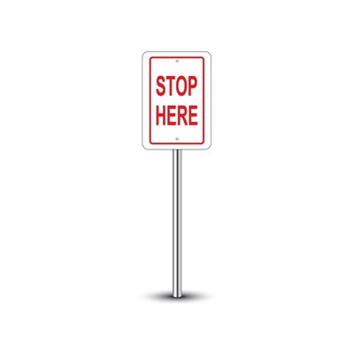 Reflective Stop Signs (1' x 1ft) SQFT