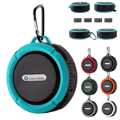 Pocket-Size Hi-Fi Bluetooth Speaker w/ Carabiner