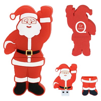 Santa Claus Shape Usb Flash Disk