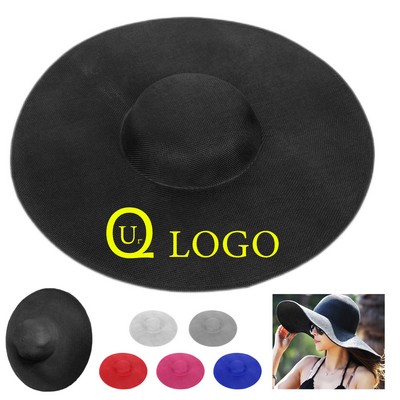 Oversized Bridal Headdress Hat