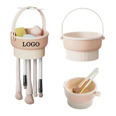 Makeup Brush Cleaner Mat 3" 1 Silicone Drying Holder