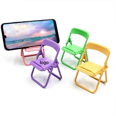 ABS Mini Folding Stool Desktop Phone Holder Stand