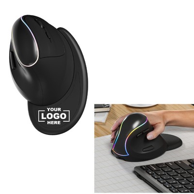 Ergonomic Mouse Rechargeable Vertical Mouse Wireless