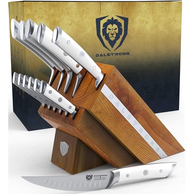 Dalstrong 12-Piece Complete Knife Set With Storage Block - German Steel - Gladiator Series