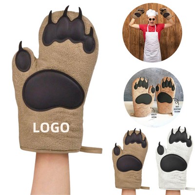 Bear Hand Oven Mitt