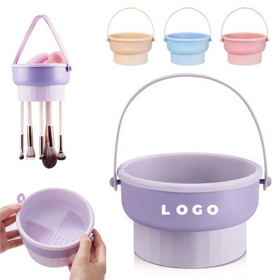 3" 1 Silicone Makeup Brush Cleaner Bowl