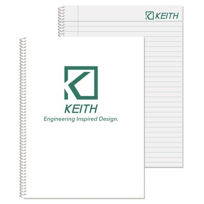 Imprinted Sheets Composition Notebook (8 3/16"x 10 7/8")