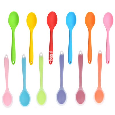 8" Mini Silicone Cooking Spoons