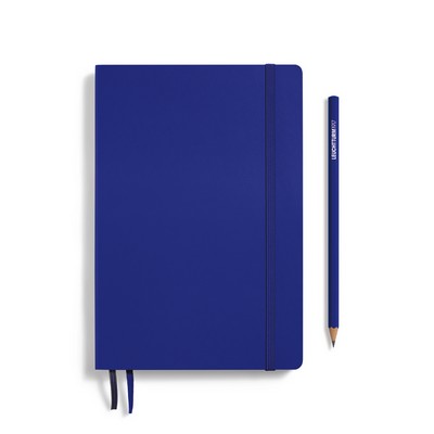 A5 Medium Hardcover Notebook - Ink, Ruled Pages
