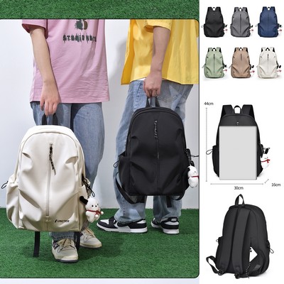 Student Backpacks Couple's Fashionable Lightweight Travel Bags