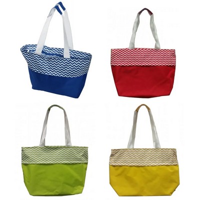 Mannitok® Chevron Jumbo "Bold" Tote