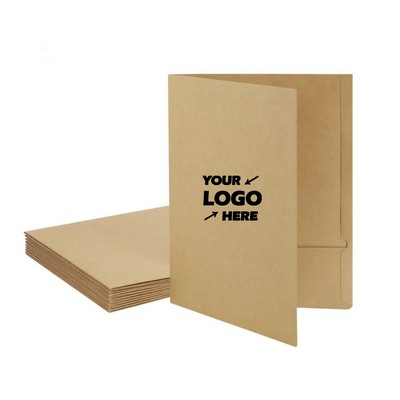 Kraft Paper A4 Letter Folder
