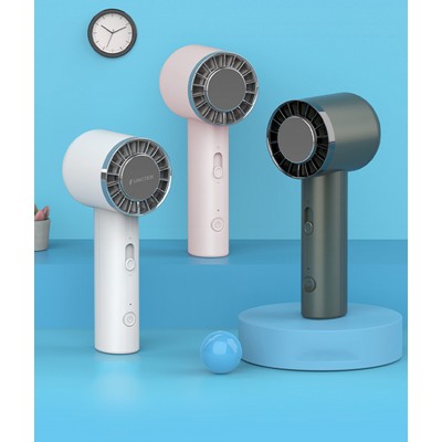 Personal Cooling Fan Authentic Portable Handheld Fan with Ice-Cooling Pad for Cold Air