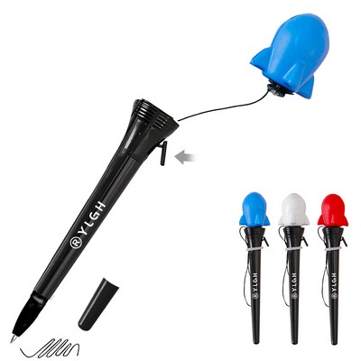 Pop Up Rocket Pen