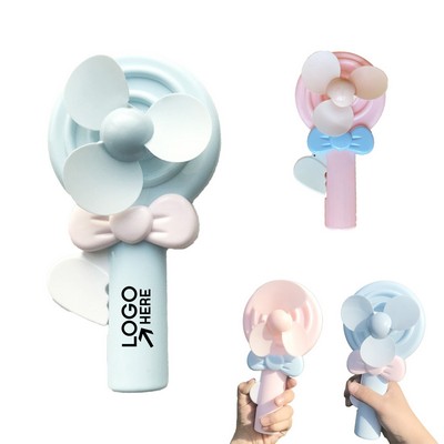 Lollipop-Shaped Press Type Handheld Cooling Fan