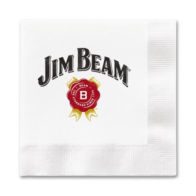 3 Ply White Dinner Napkin 1/4 Fold, Digital, FSC Certified