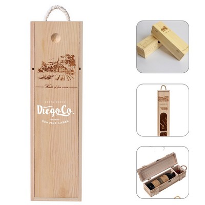 Paulownia Wood Wine Bottle Box
