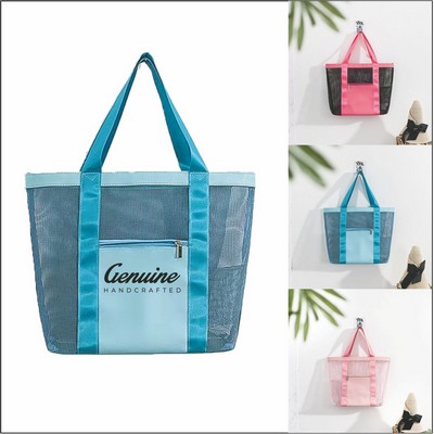 Beach Mesh Tote Bag