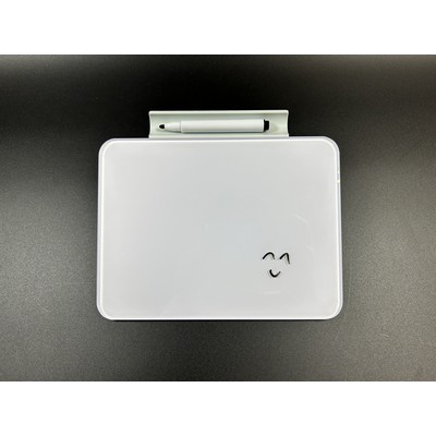 8" x 6" Portable Desktop Glass Whiteboard