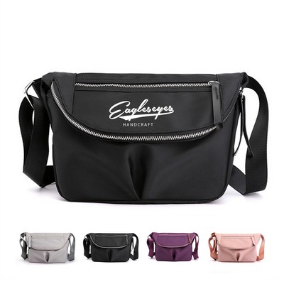 Nylon Waterproof Crossbody Bag