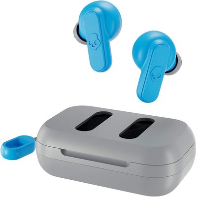 Skullcandy Dime 2 True Wireless Earbuds - Light Gray/Blue