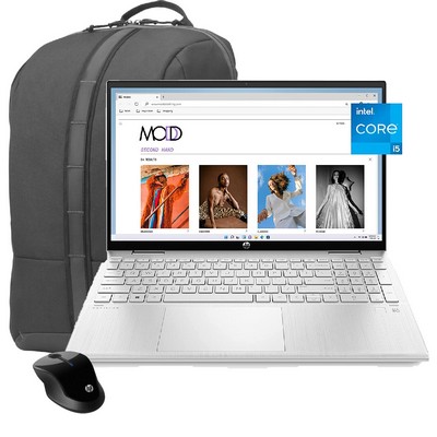 Hewlett Packard 15.6" Touchscreen Notebook Intel + Backpack And Wireless Mouse