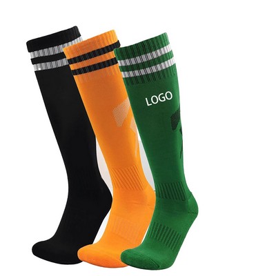 Sport Knee High Cushion Soccer Socks