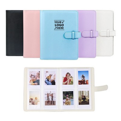 Leather Photo Card Album