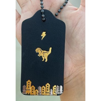 PU Leather Luggage Tag