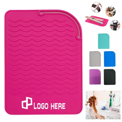 Silicone Anti-Slip Heat-Resistant Pad For Electric Hair Curler