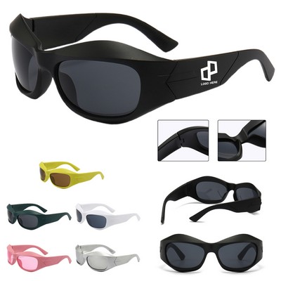 Trendy Punk Style Sunglasses