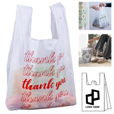 Thickened 7.87 X 3.94 X 12.6" Plastic Vest Bag