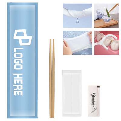 10.63" Disposable Bamboo Chopsticks Set